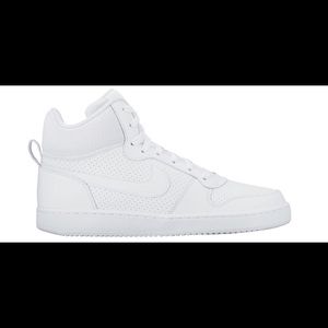Nike Court Borough Mid Top Ladies Trainers White